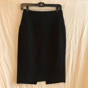 Simple black work skirt